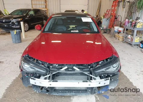 2018 Alfa Romeo Giulia Ti Sport Awd z USA, uszkodzony, nr VIN ZARFAEEN0J7579062